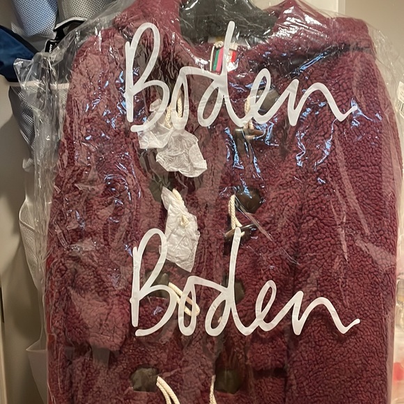 Boden Elgin Borg Jacket, size 4, NWT - Picture 7 of 7